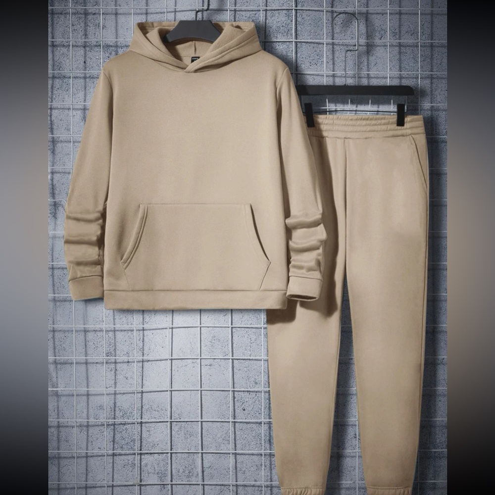 Hoodie and pants joggers. 2 piece jogger fleece.